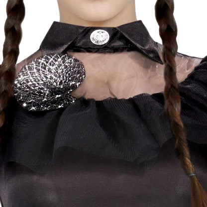 Black - Back - Fiestas Guirca Girls Night Queen Gothic Costume