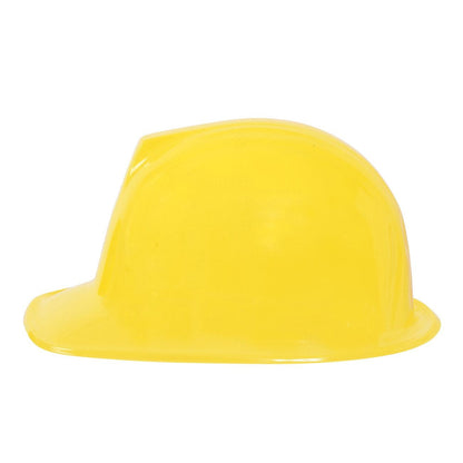 Yellow - Back - Fiestas Guirca Worker PVC Costume Hat