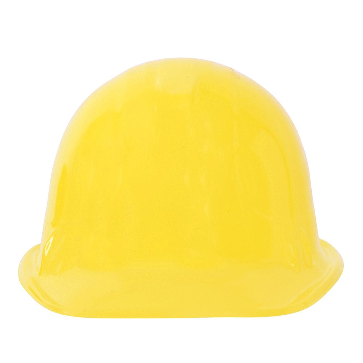 Yellow - Front - Fiestas Guirca Worker PVC Costume Hat