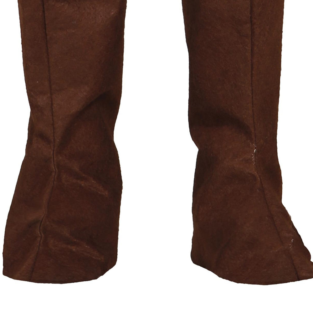 Green-Brown - Back - Fiestas Guirca Childrens-Kids Outlaw Costume Set