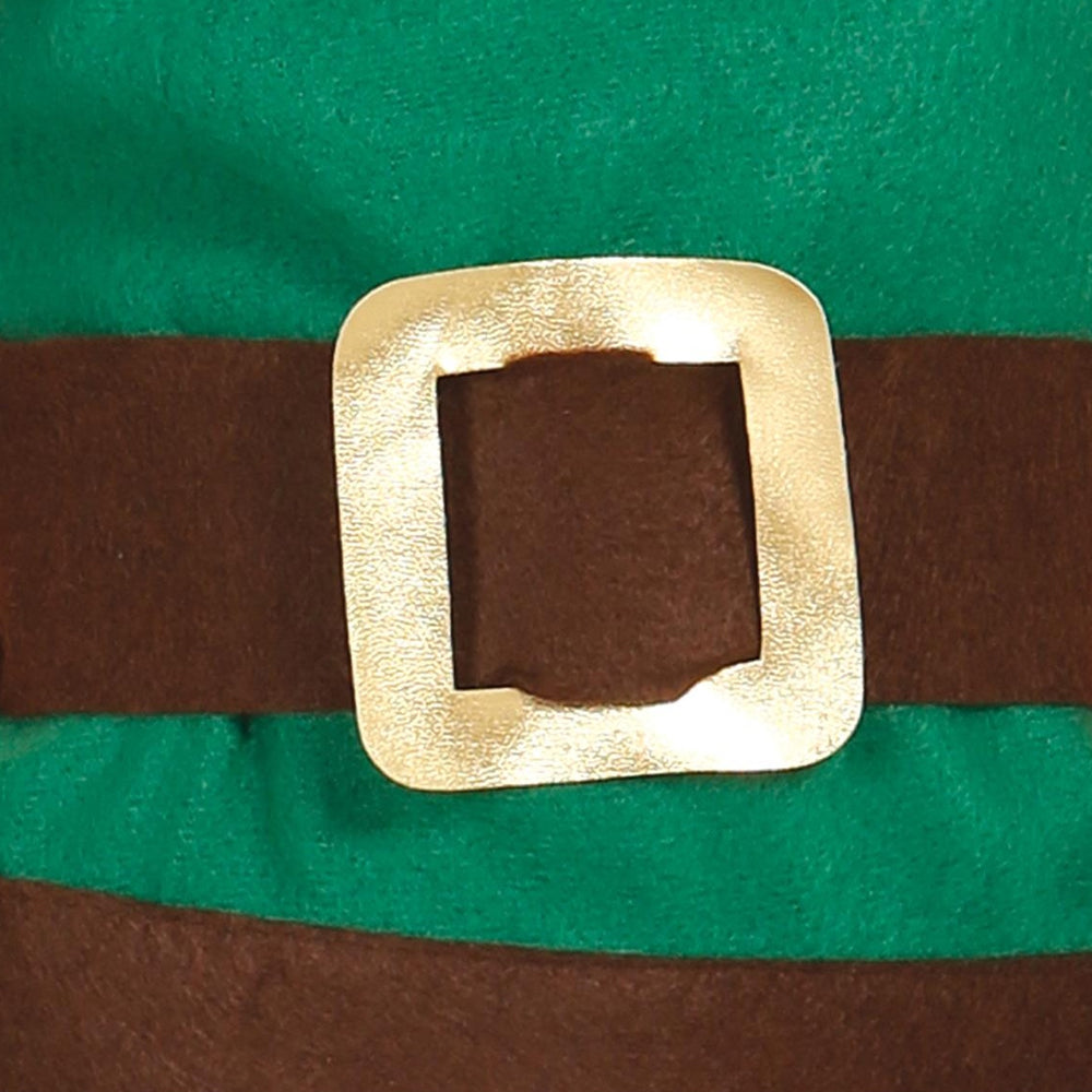 Green-Brown - Side - Fiestas Guirca Childrens-Kids Outlaw Costume Set