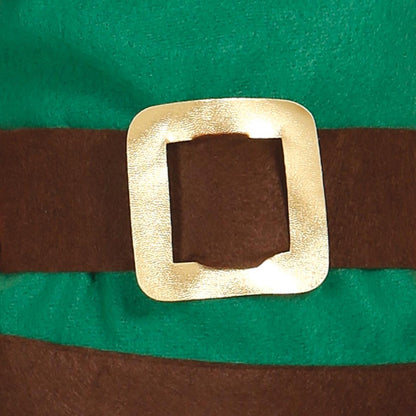 Green-Brown - Side - Fiestas Guirca Childrens-Kids Outlaw Costume Set