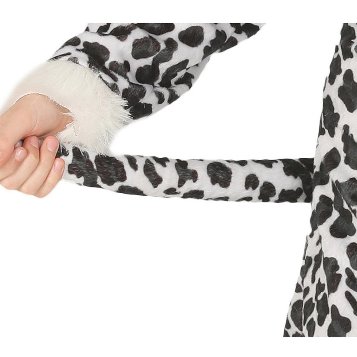 White-Black - Lifestyle - Fiestas Guirca Girls Leopard Costume