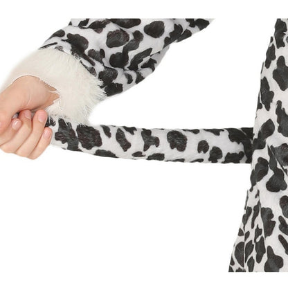White-Black - Lifestyle - Fiestas Guirca Girls Leopard Costume