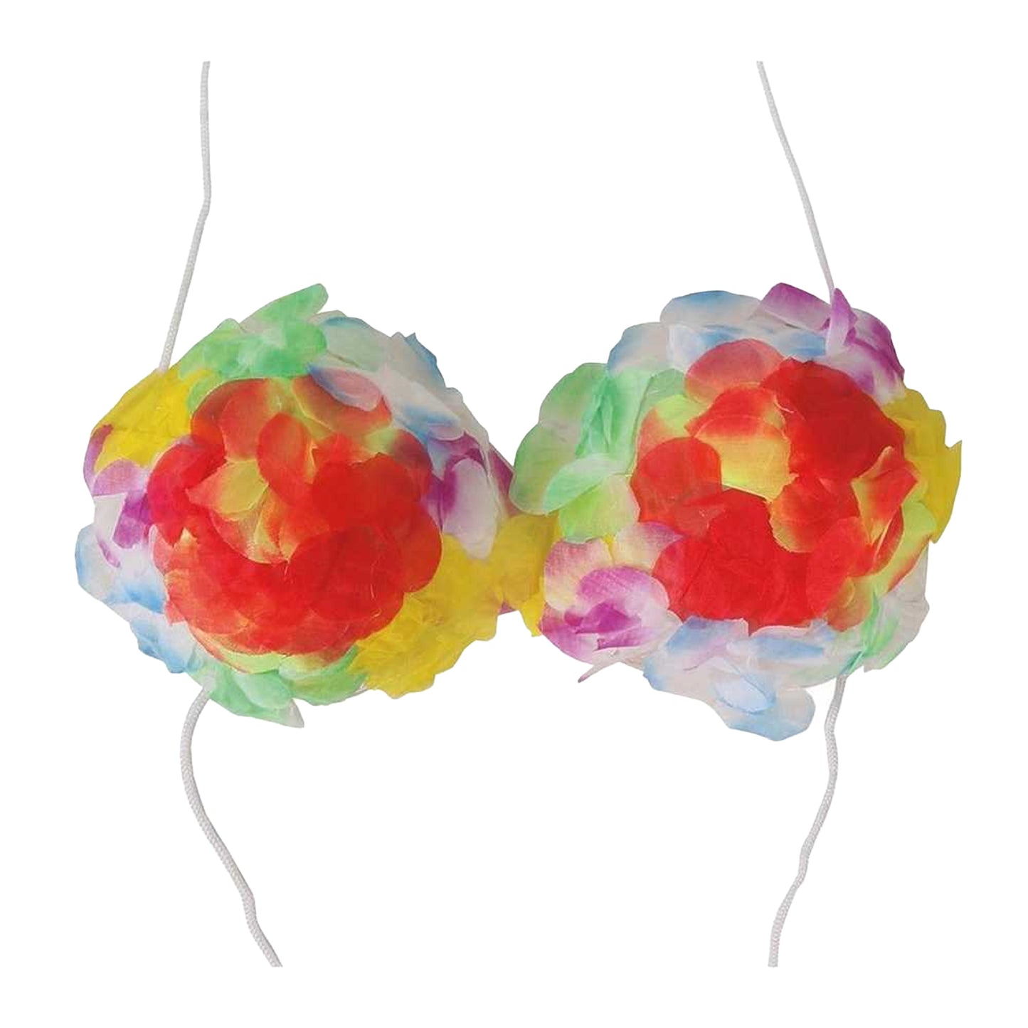 Multicoloured - Front - Fiestas Guirca Womens-Ladies Flower Costume Dress