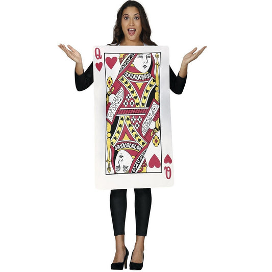Black-Multicoloured - Front - Fiestas Guirca Womens-Ladies Queen Of Hearts Costume