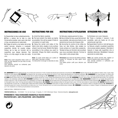 White - Lifestyle - Fiestas Guirca Spider Web Halloween Decoration