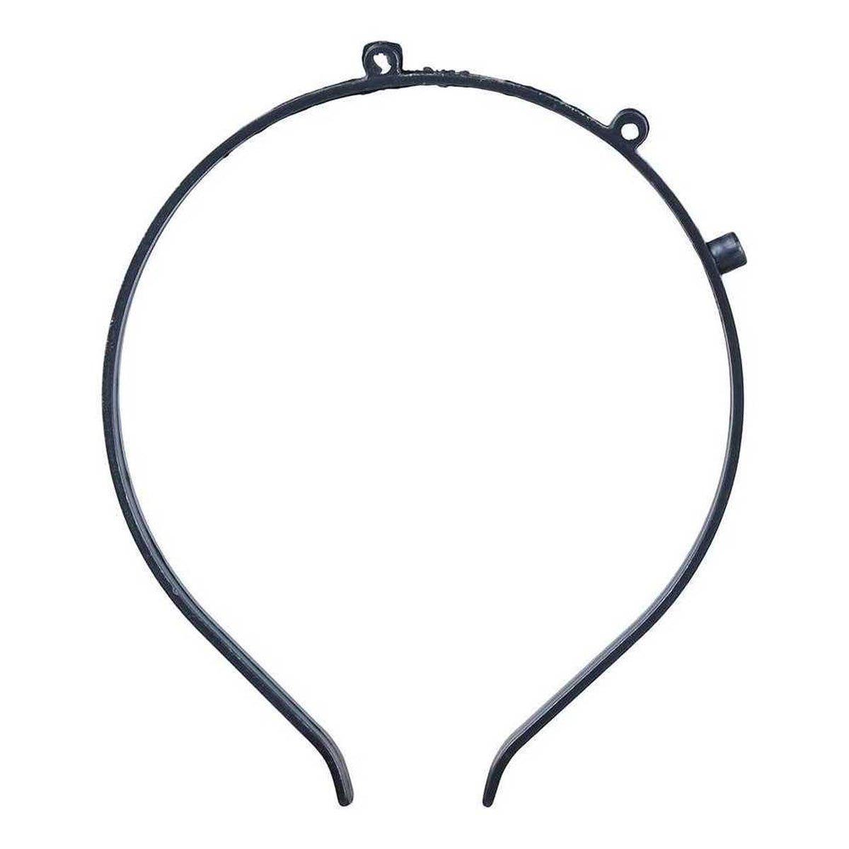 White-Black - Side - Fiestas Guirca Syringe Headband