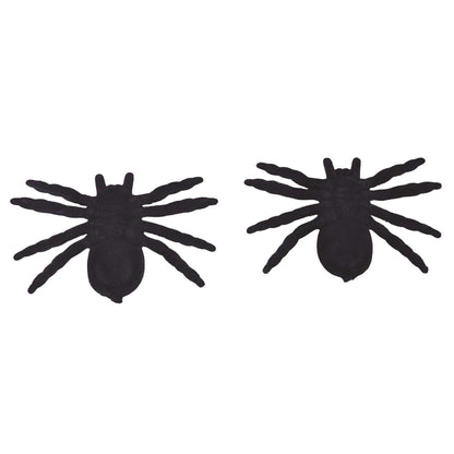 Black - Front - Fiestas Guirca Spider Halloween Decoration (Pack of 2)