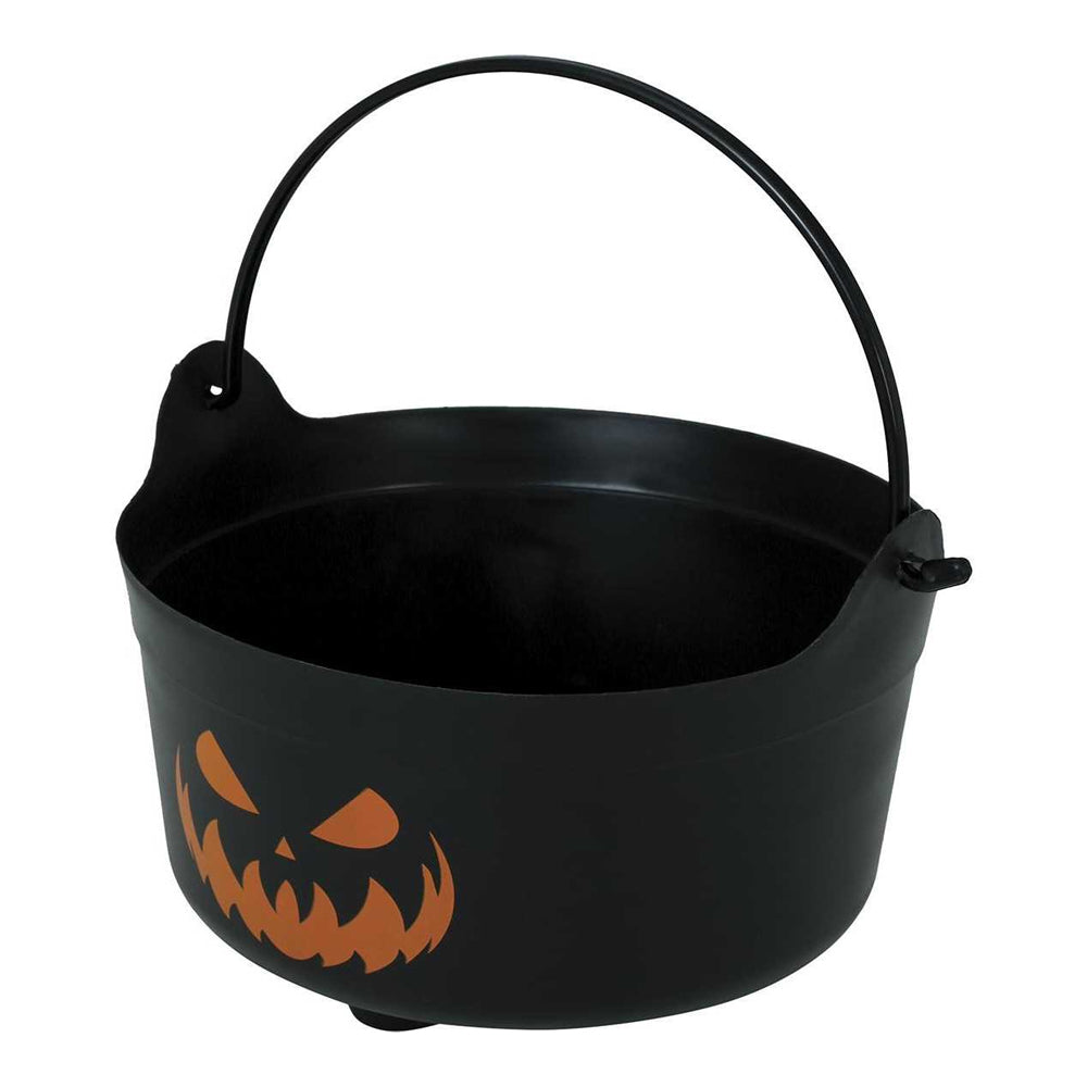 Black - Side - Fiestas Guirca Pumpkin Cauldron