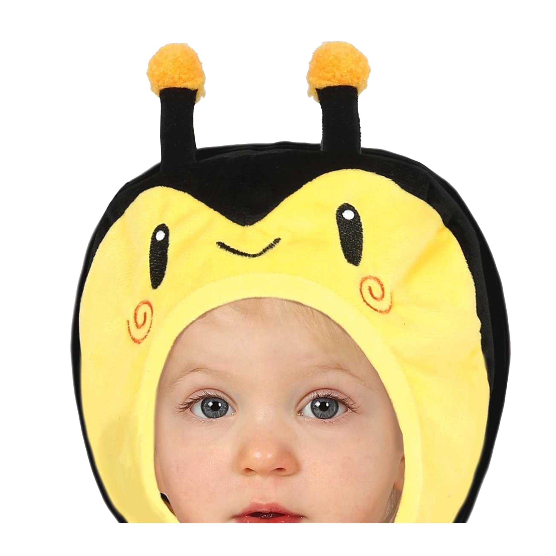 Yellow-Black - Back - Fiestas Guirca Baby Bee Costume Set