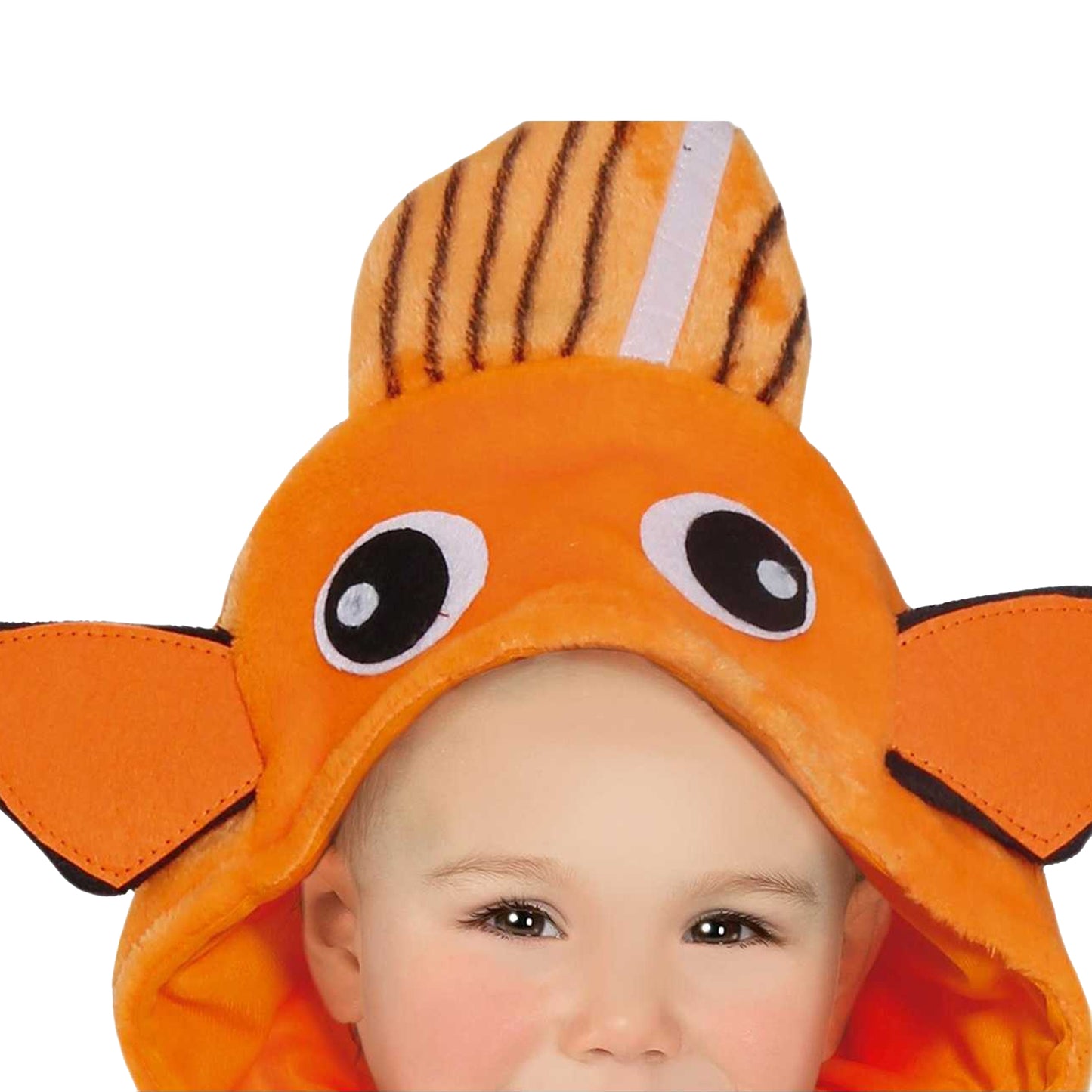 Orange-White - Back - Fiestas Guirca Baby Fish Costume