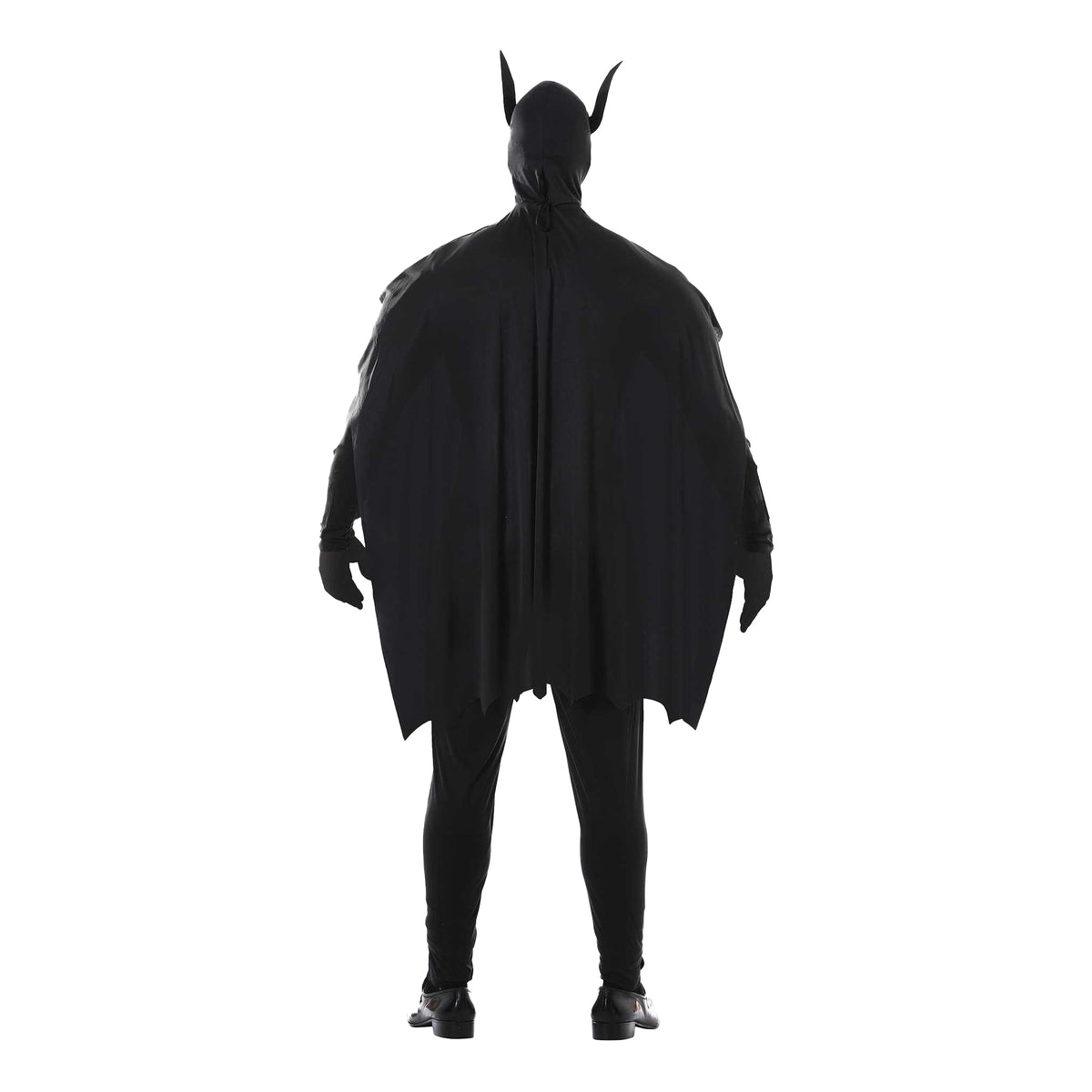 Black - Back - Fiestas Guirca Mens Hero Costume Set