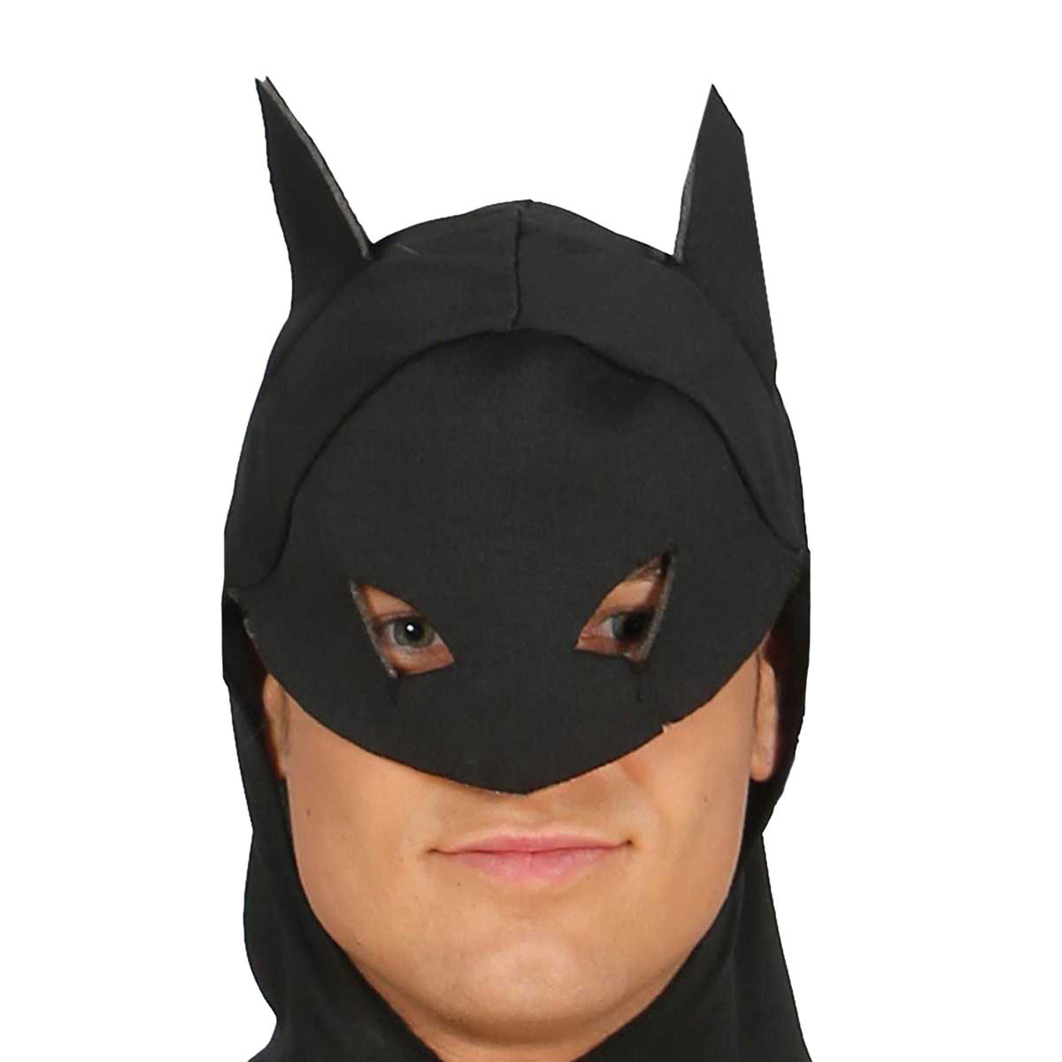 Black - Side - Fiestas Guirca Mens Hero Costume Set
