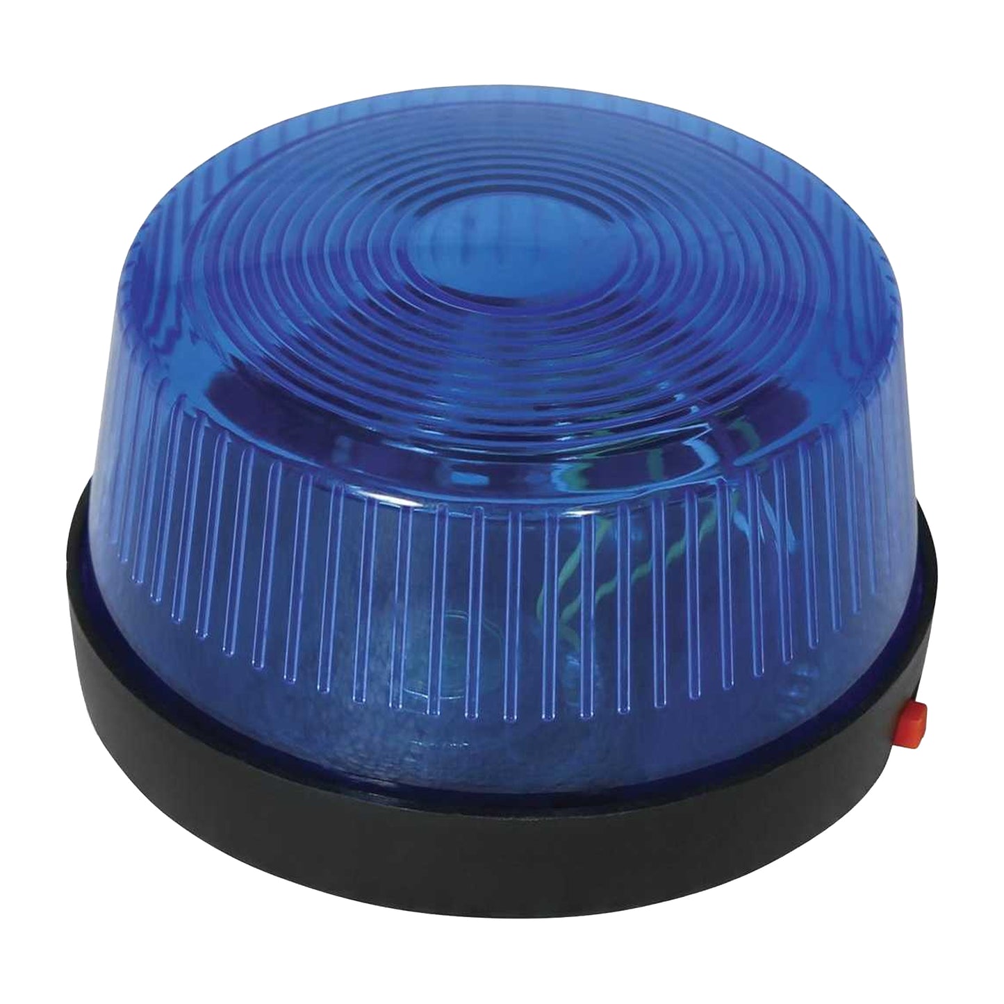 Blue - Back - Fiestas Guirca Police Siren Costume Accessory (Batteries Included)