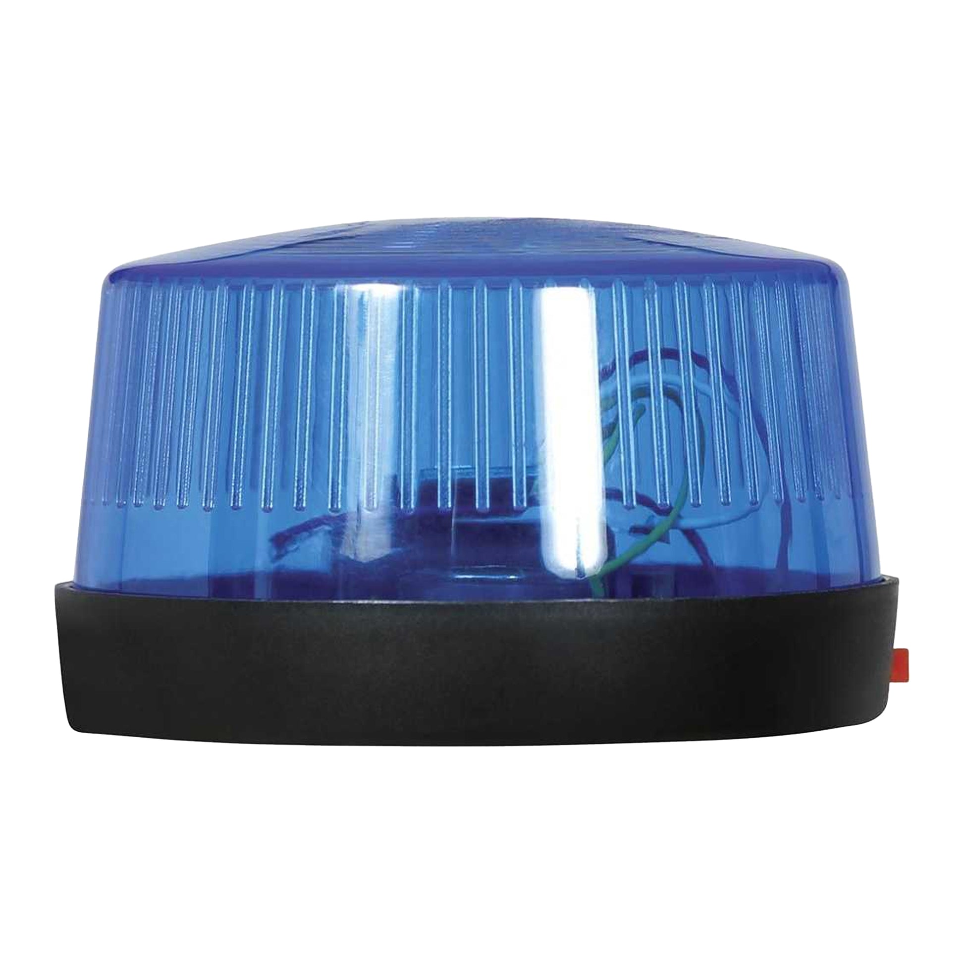 Blue - Side - Fiestas Guirca Police Siren Costume Accessory (Batteries Included)
