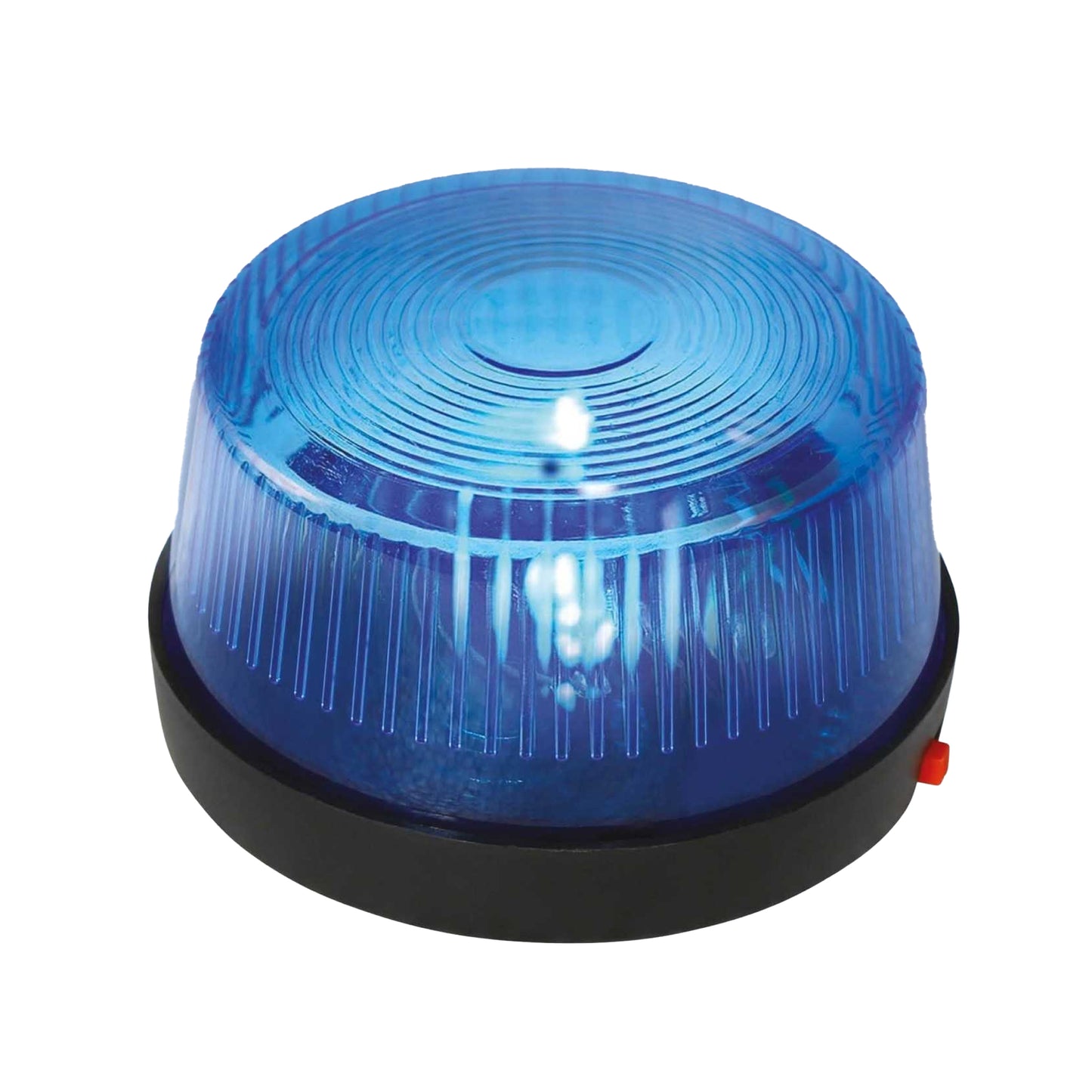 Blue - Front - Fiestas Guirca Police Siren Costume Accessory (Batteries Included)
