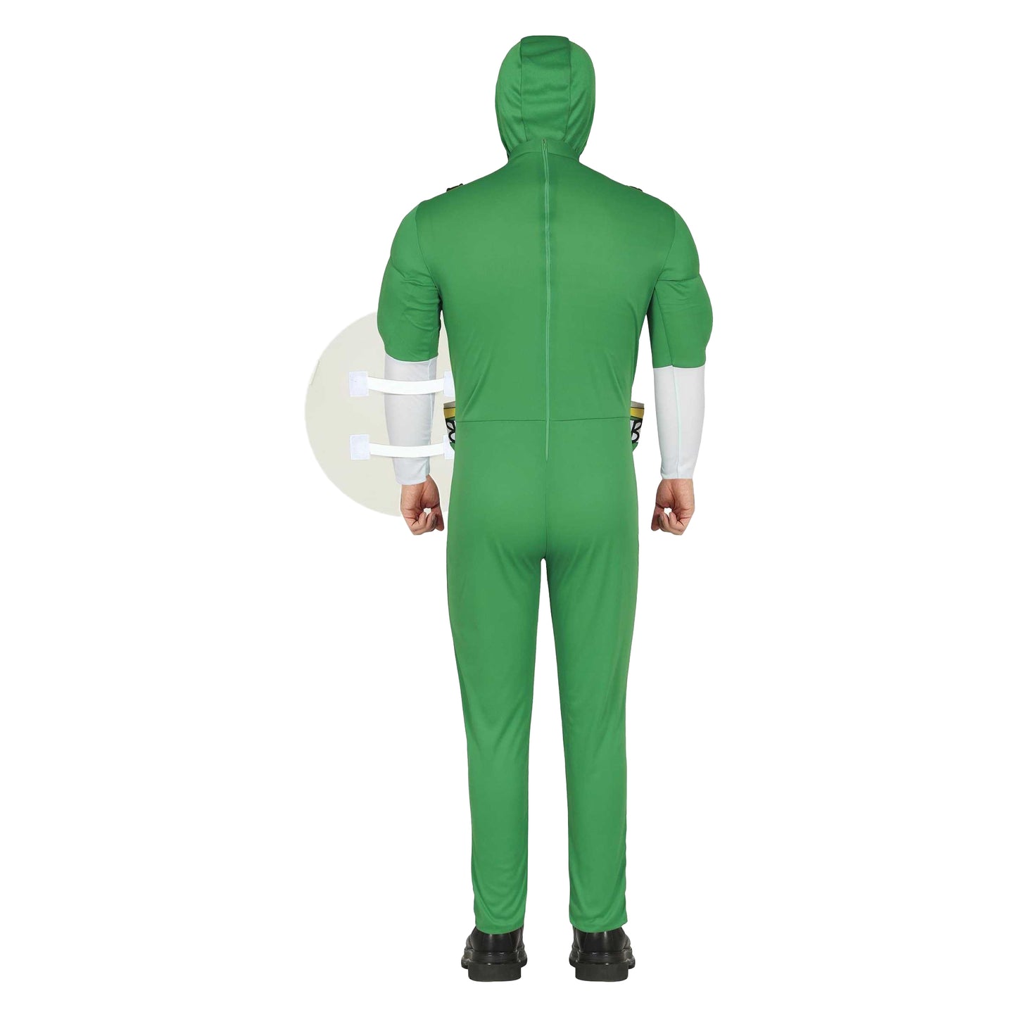 Green-Red - Back - Fiestas Guirca Mens Beer Captain Costume