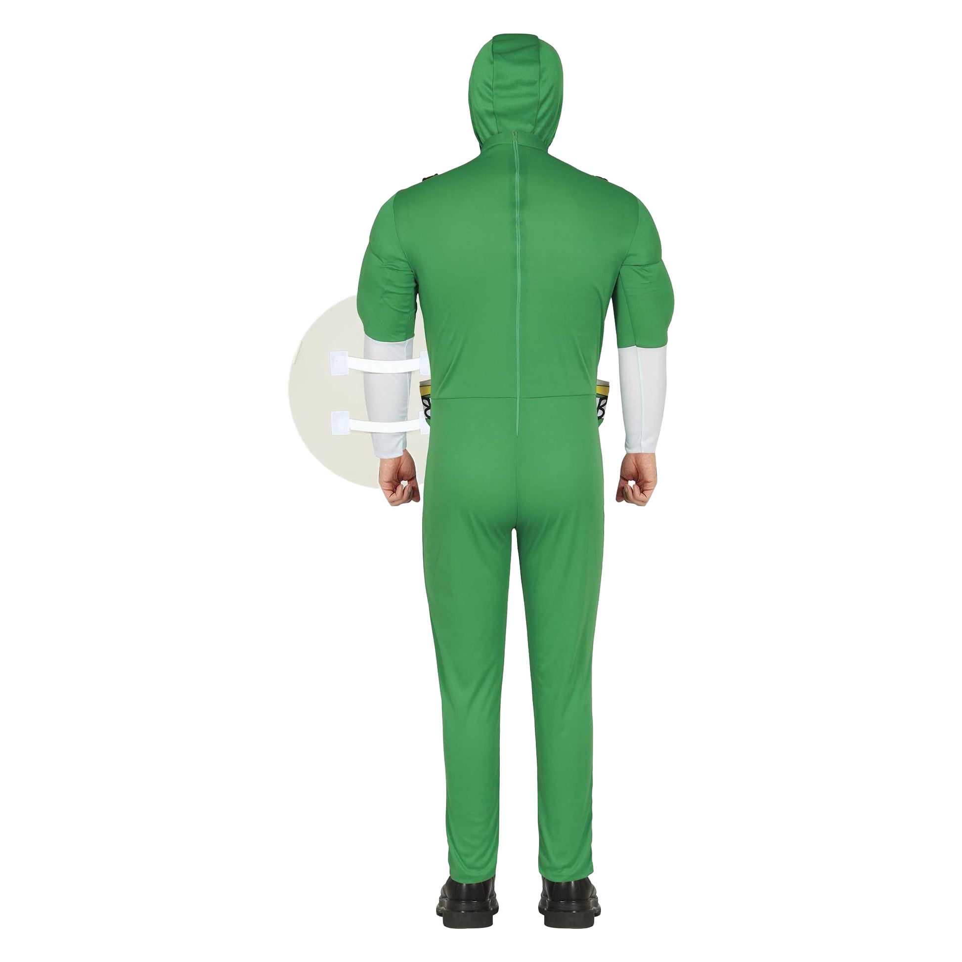 Green-Red - Back - Fiestas Guirca Mens Beer Captain Costume