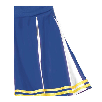 Blue-White - Lifestyle - Fiestas Guirca Womens-Ladies Cheerleader Costume Dress