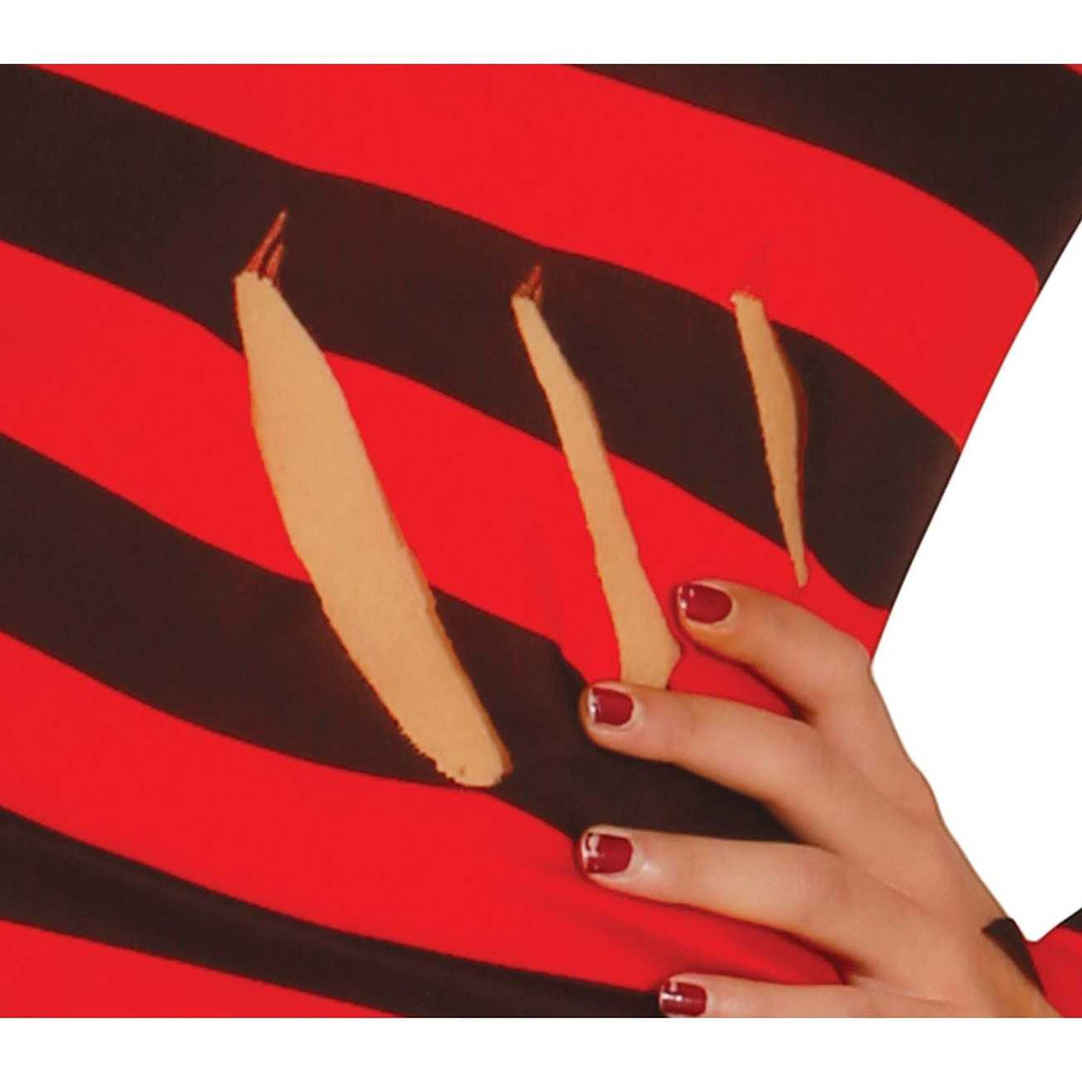 Red-Black - Lifestyle - Fiestas Guirca Womens-Ladies Scissor Costume Set
