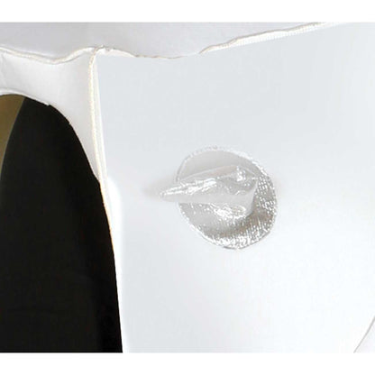 White - Side - Fiestas Guirca Unisex Adult Toilet Costume