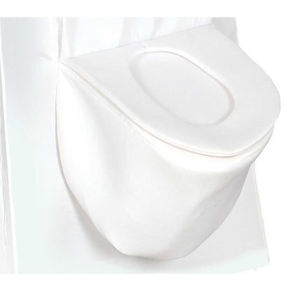 White - Lifestyle - Fiestas Guirca Unisex Adult Toilet Costume