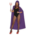 Lilac - Front - Fiestas Guirca Unisex Adult Hooded Velvet Cape