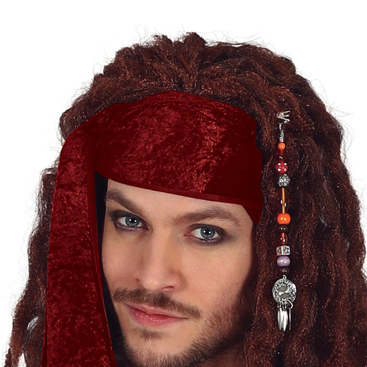 Brown-Blue - Pack Shot - Fiestas Guirca Mens Pirate Costume
