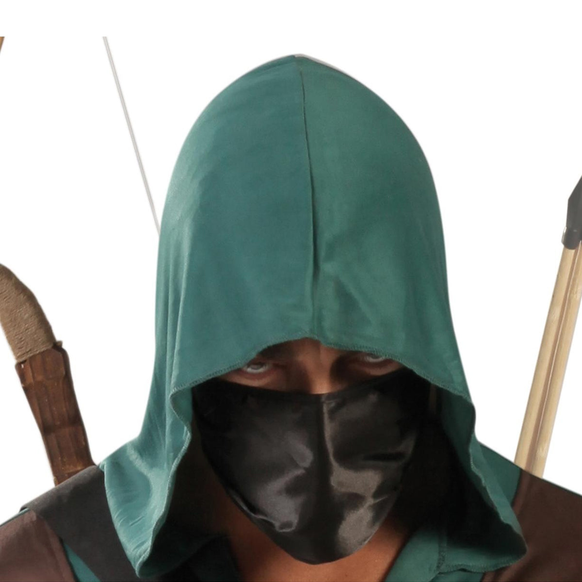 Brown-Green - Pack Shot - Fiestas Guirca Mens Archer Costume Set