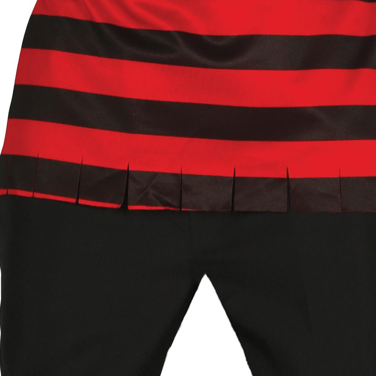 Black-Red - Lifestyle - Fiestas Guirca Mens Slasher Costume Top