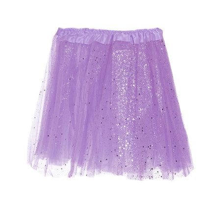 Lilac - Front - Fiestas Guirca Womens-Ladies Glitter Tutu