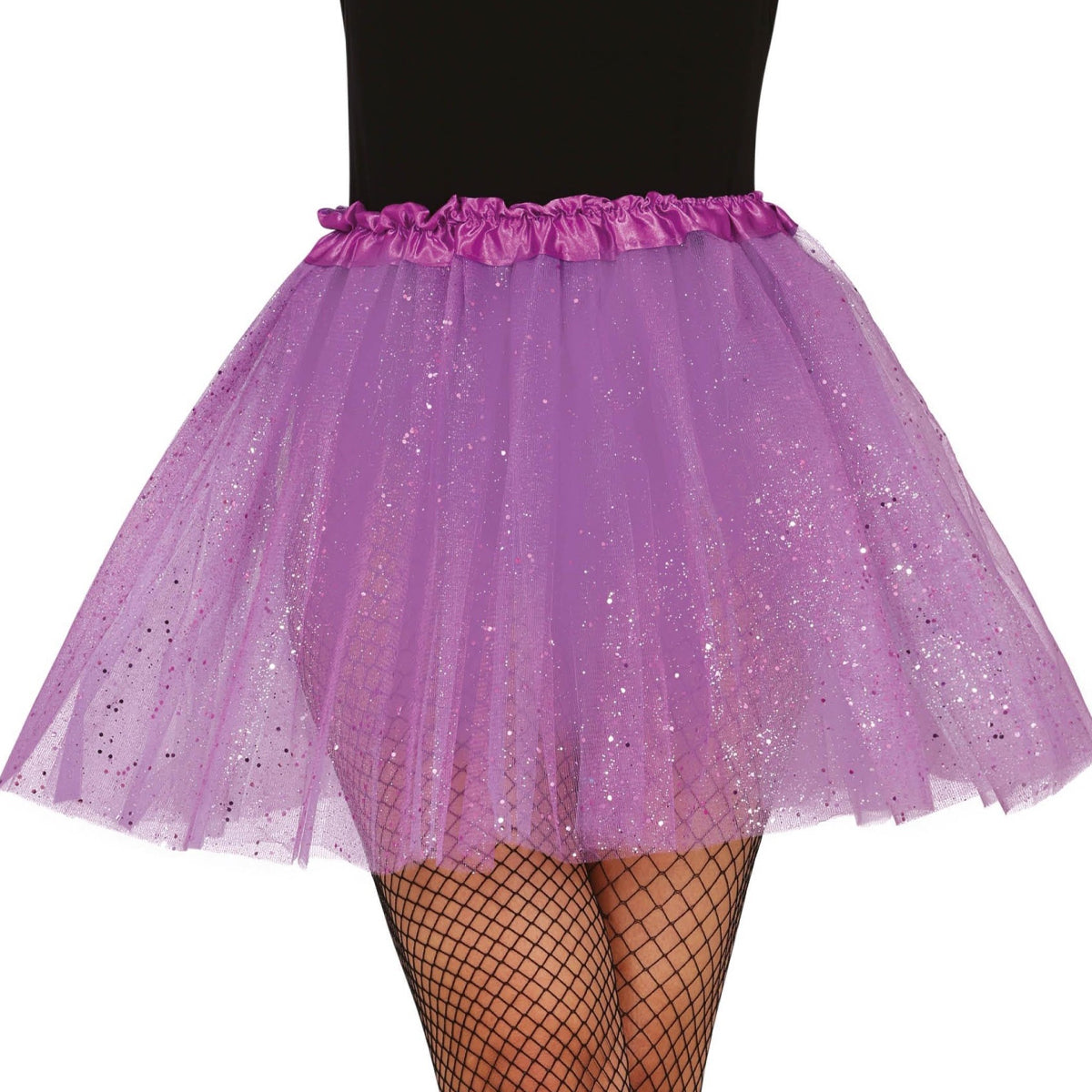 Lilac - Back - Fiestas Guirca Womens-Ladies Glitter Tutu