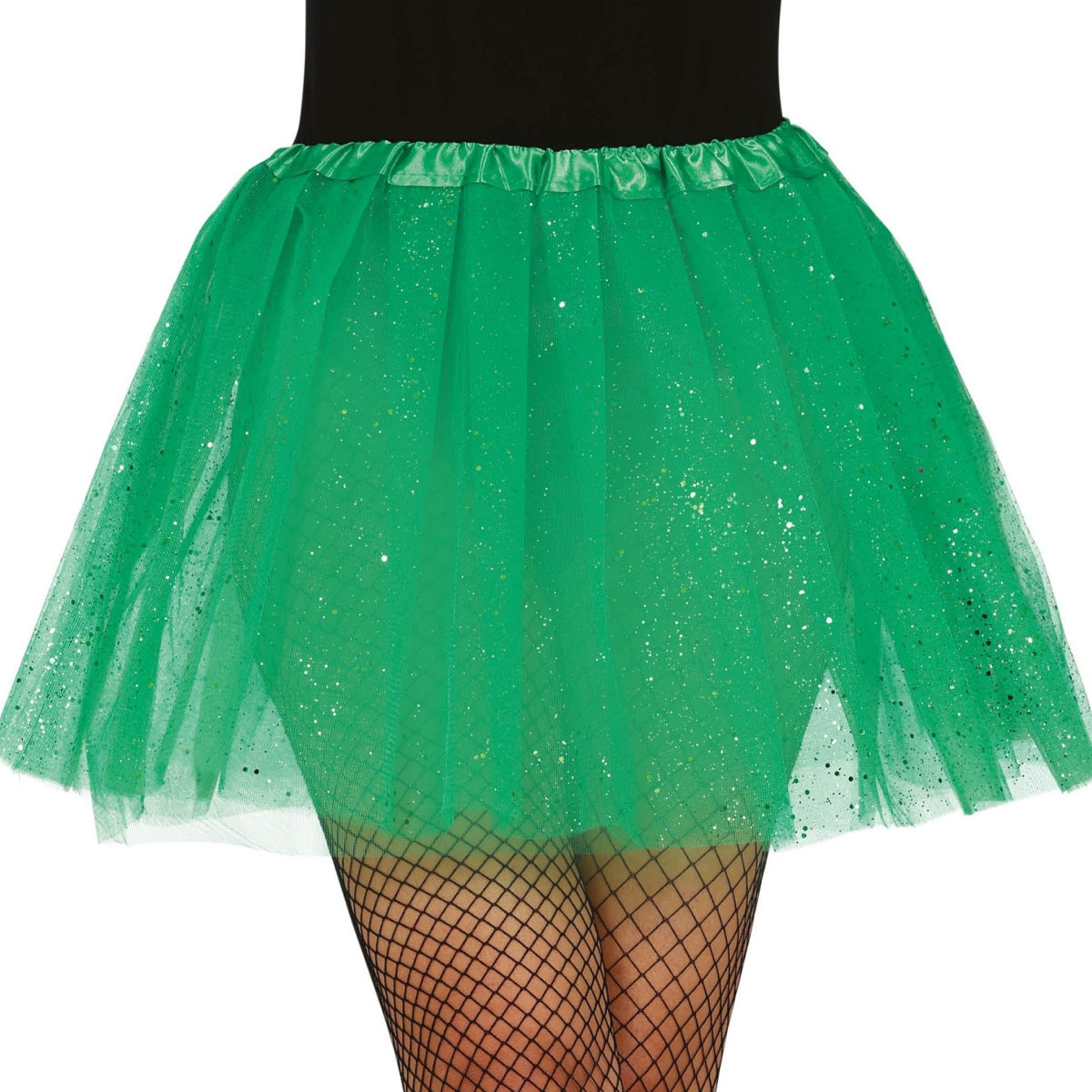 Dark Green - Back - Fiestas Guirca Womens-Ladies Glitter Tutu