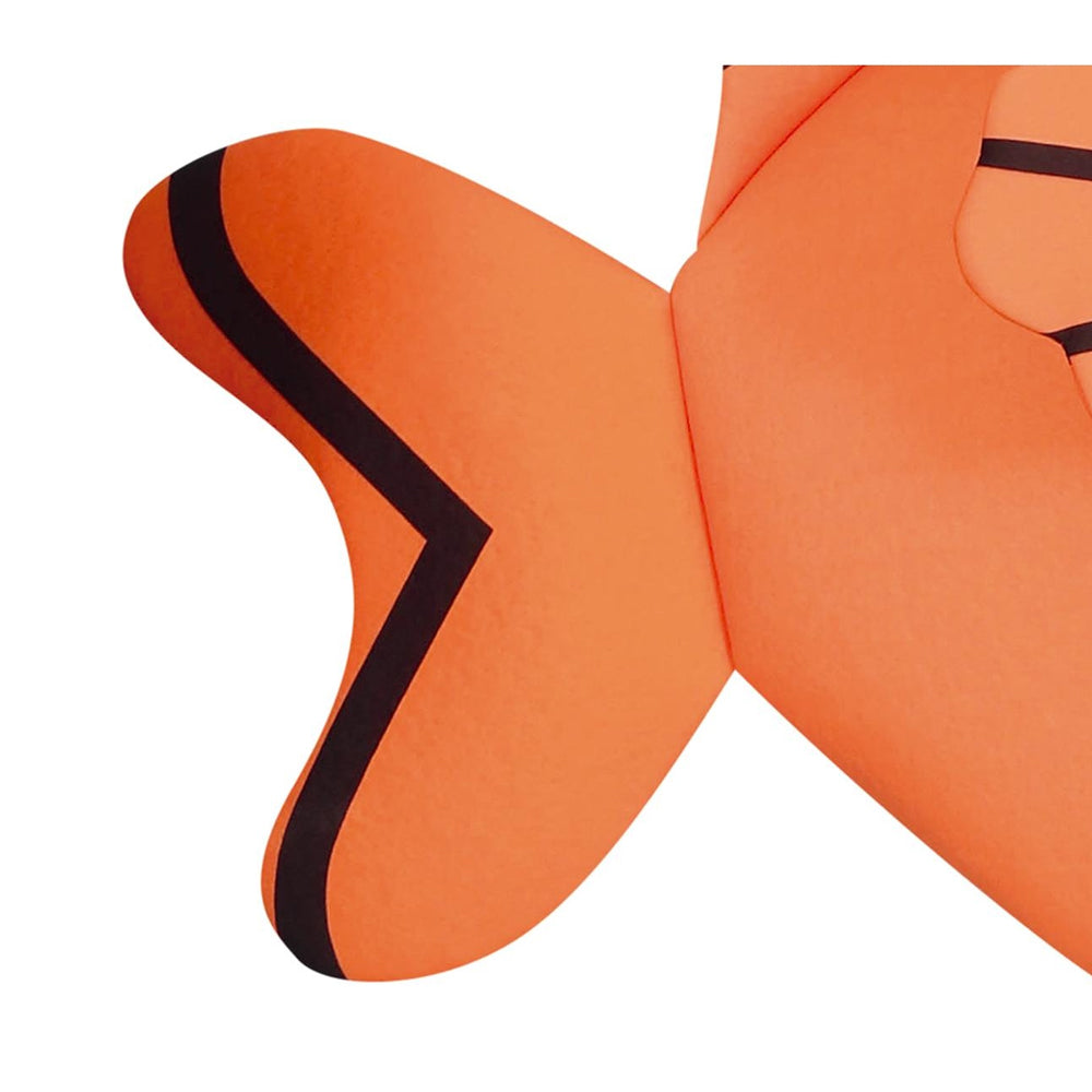 Orange-White - Side - Fiestas Guirca Childrens-Kids Fish Costume
