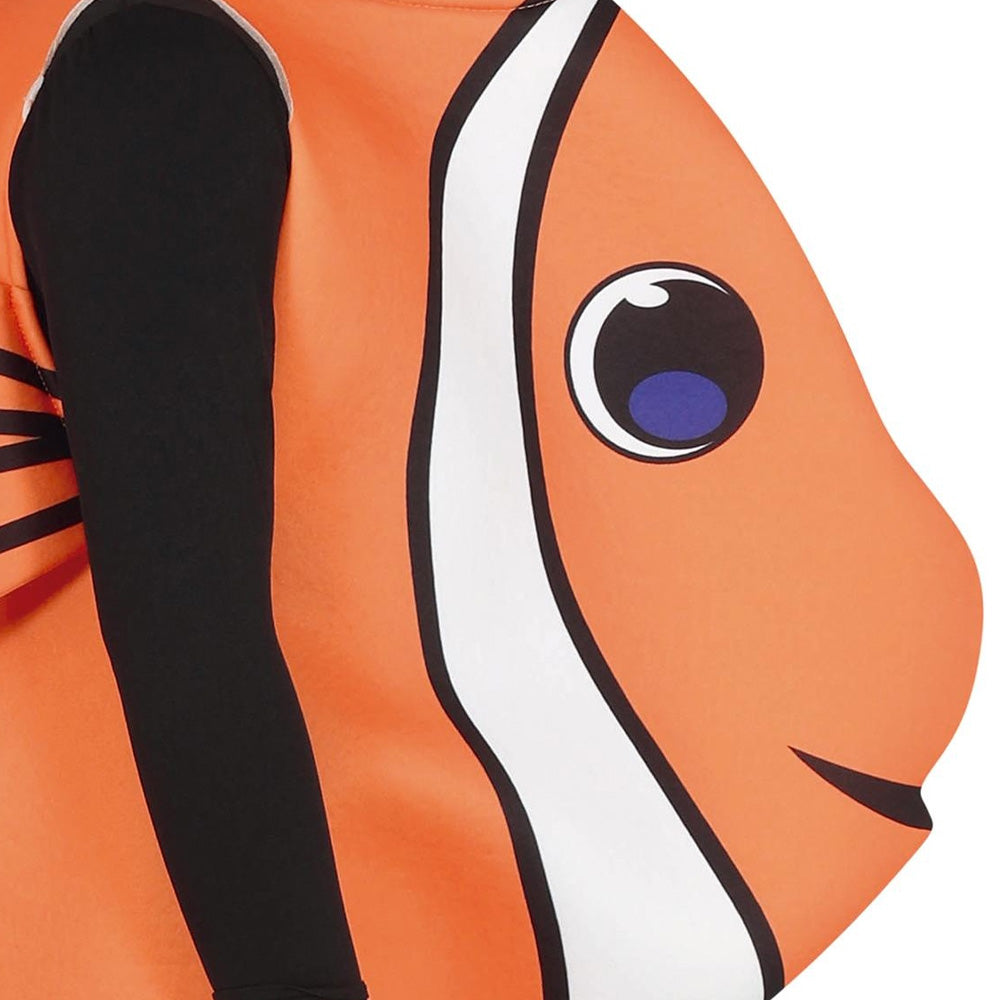 Orange-White - Pack Shot - Fiestas Guirca Childrens-Kids Fish Costume