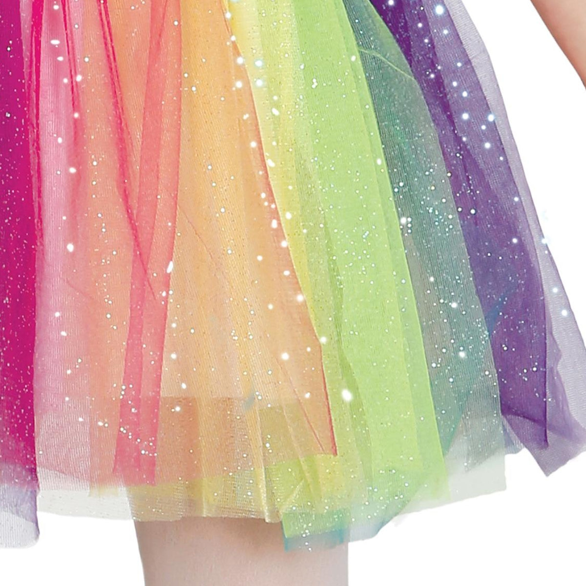 White-Multicoloured - Lifestyle - Fiestas Guirca Girls Unicorn Tutu Costume Set