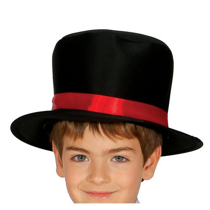Black-Red - Back - Fiestas Guirca Childrens-Kids The Magician Costume Set