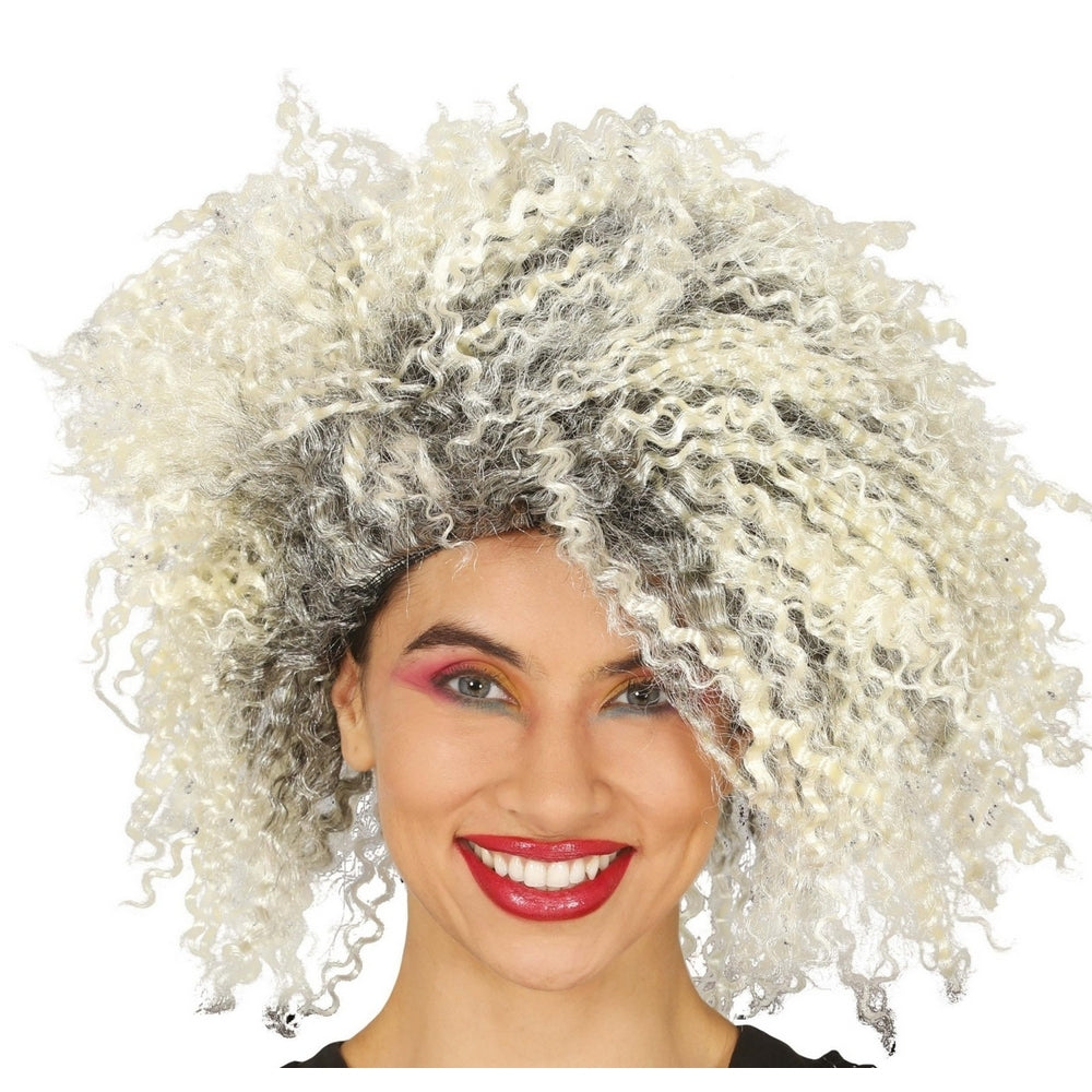 Blonde - Front - Fiestas Guirca Curled Wig