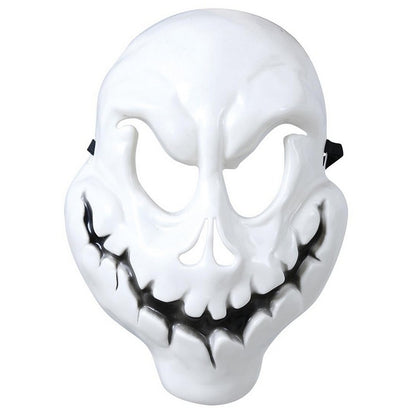 White - Front - Fiestas Guirca Unisex Adult Ghost PVC Mask