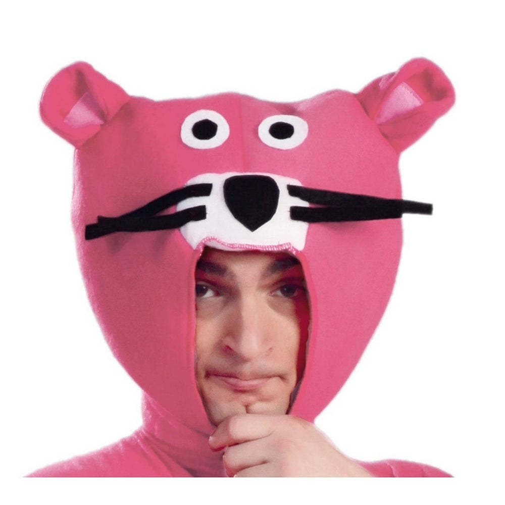 Pink - Back - Fiestas Guirca Mens Panther Costume Set