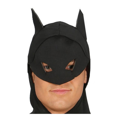 Black - Side - Fiestas Guirca Mens Hero Costume Set