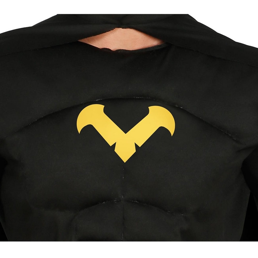 Black - Lifestyle - Fiestas Guirca Mens Hero Costume Set