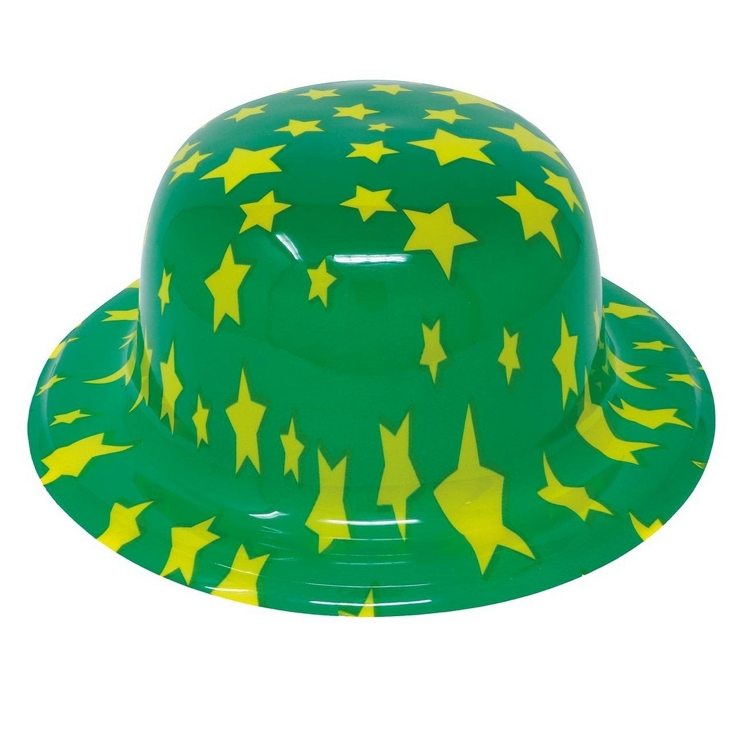 Multicoloured - Lifestyle - Fiestas Guirca Unisex Adult PVC Bowler Hat (Pack of 12)