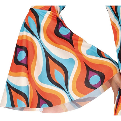 Multicoloured - Lifestyle - Fiestas Guirca Womens-Ladies 70s Costume Set