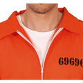 Orange - Side - Fiestas Guirca Mens Convict Costume