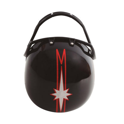 Black - Side - Fiestas Guirca American Football Helmet