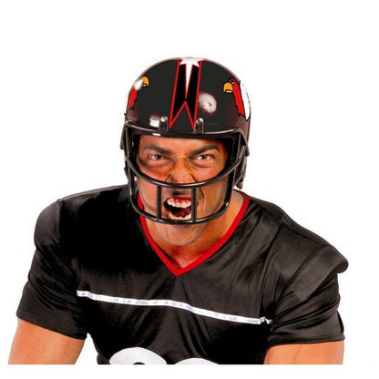 Black - Lifestyle - Fiestas Guirca American Football Helmet