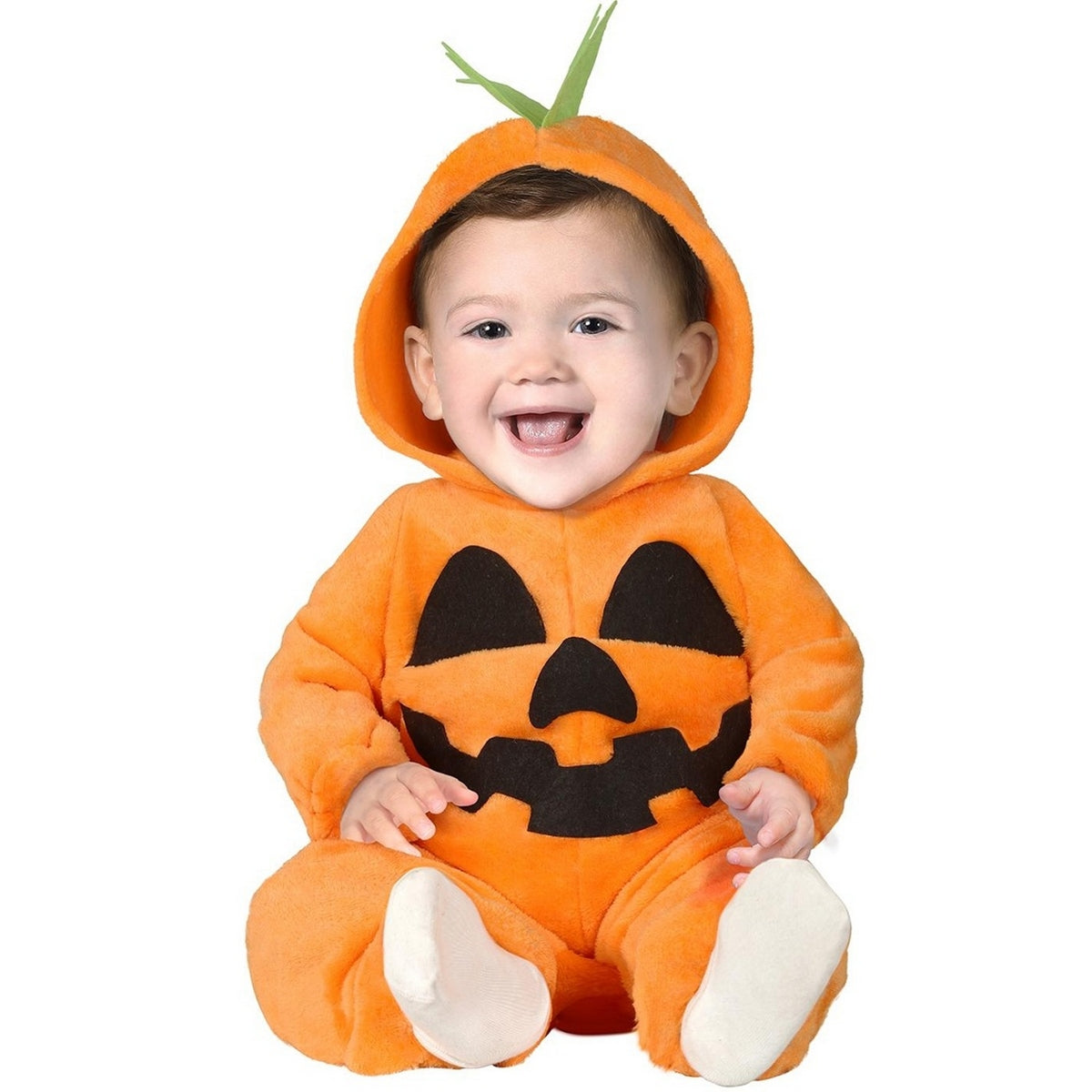 Orange-Black - Front - Fiestas Guirca Baby Pumpkin Costume