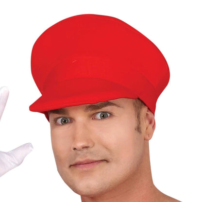 Red-Blue - Side - Fiestas Guirca Mens Train Driver Costume